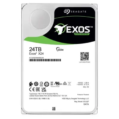Жесткий диск Seagate SATA-III 24TB ST24000NM002H Exos X24 4KN (7200rpm) 512Mb 3.5"