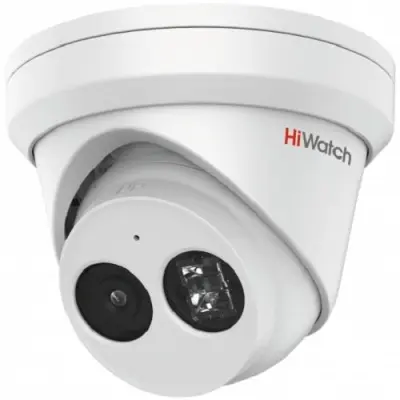 HiWatch IPC-T042-G2/U (2.8mm) Видеокамера IP 4-4мм цветная корп.:белый