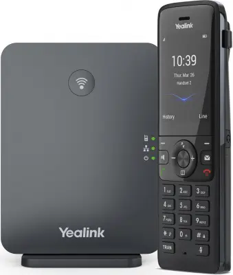 Телефон SIP Yealink W78P черный