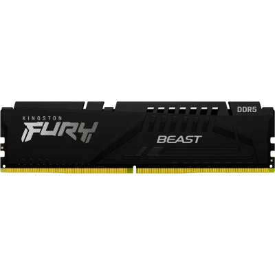 Память оперативная/ Kingston 32GB 6000MT/s DDR5 CL30 DIMM FURY Beast Black EXPO