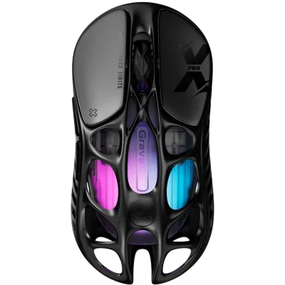 Игровая мышь/ Беспроводная игровая мышь Gravastar Mercury X Pro Galaxy Чёрный