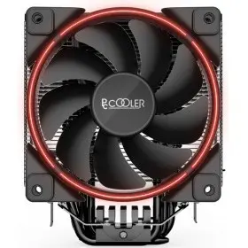 PCCooler GI-X6R Кулер GI-X6R S775/115X/AM2/AM3/AM4 ( TDP 160W, вент-р 120мм с PWM, Red LED FAN, 5 тепловых трубок 6мм, 1000-1800RPM, 26.5dBa)