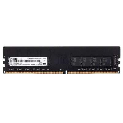 Память оперативная Foxline DIMM 8GB 3200 DDR4 CL 22 (1Gb*8)