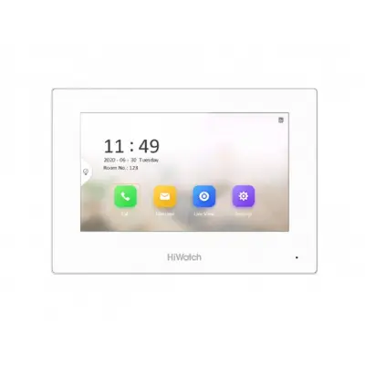 HiWatch VDP-H3211W IP Видеодомофон  с WI-FI Сенсорный 7" TFT LCD экран 1024*600; встроенные микрофон и динамик; слот для SD карты до 32Гб; Wi-Fi 2.4ГГц