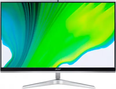 Моноблок Acer Aspire C24-1651 23.8" Full HD Touch i5 1135G7 (2.4) 8Gb SSD512Gb MX450 2Gb CR Endless GbitEth WiFi BT 65W клавиатура мышь Cam серебристый 1920x1080