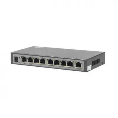 Falcon Eye FE-108E-POE Коммутатор 9 портов 10/100 Мбит/с (IEEE802.3u 100BaseTX) из них 8 c поддержкой PoE (IEEE802.3af) до 15,4Вт на порт (HI POE), Сумма