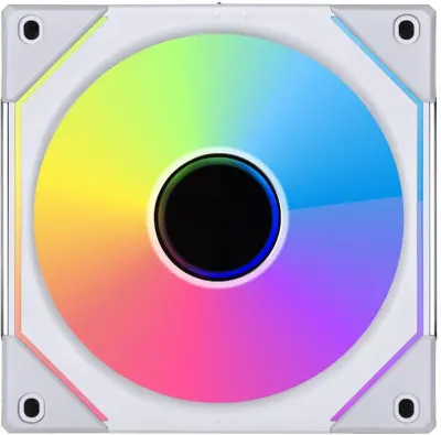 Вентилятор для корпуса Lian-Li Uni Fan IN ARGB 120х120x25 белый 4-pin 29дБ (G99.12SLIN1W.00) Ret