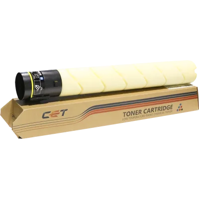 -/ Тонер-картридж (CPT, CE28) TN-227Y для KONICA MINOLTA Bizhub C227i/257i/287i (CET) Yellow, 407г, 24K