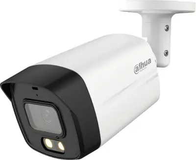 Камера видеонаблюдения аналоговая Dahua DH-HAC-HFW1801TLMP-IL-A-0280B-S2 2.8-2.8мм HD-CVI HD-TVI цв. корп.:белый (DH-HAC-HFW1801TLMP-IL-A-0280B)