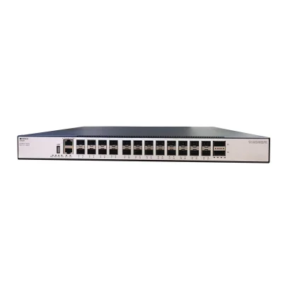 Коммутатор/ Управляемый L3 коммутатор, 24х10GBase-X SFP+, 2х100GBase-X QSFP28, консольный порт RJ-45, комплект для установки в 19" стойку