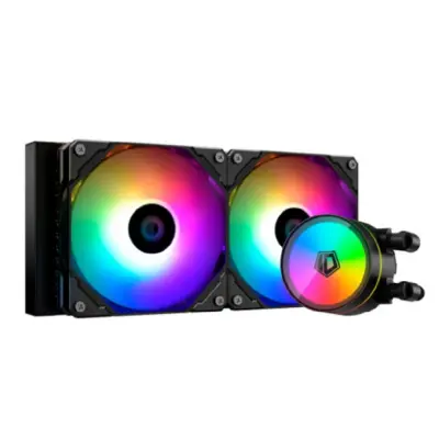 Кулер с водяным охлаждением ID-Cooling ZOOMFLOW 240 XT v2 Soc-AM5/AM4/1151/1200/2066/1700 4-pin 14-31dB Al+Cu 250W 1680gr LED Ret