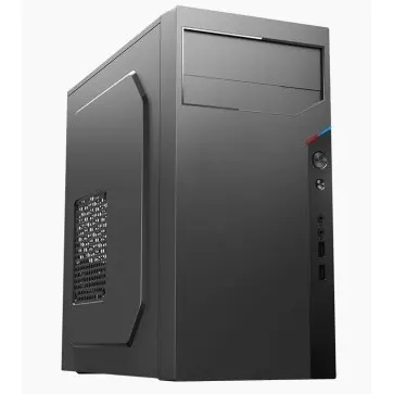 PowerCool Корпус 6505-U2-450W  (Midi Tower, Black, БП ATX 450Вт, USB 2.0x2)