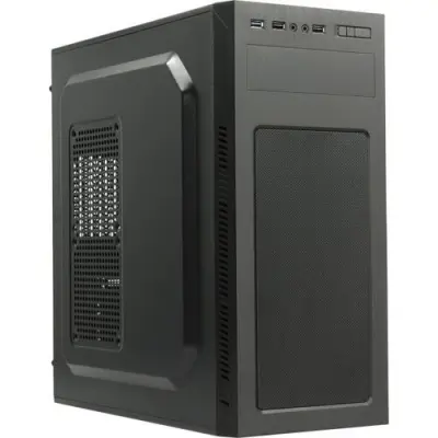 PowerCool Корпус S2011BK-500W (Midi Tower,Black+Blue, ATX 500W-120mm,24+8pin)