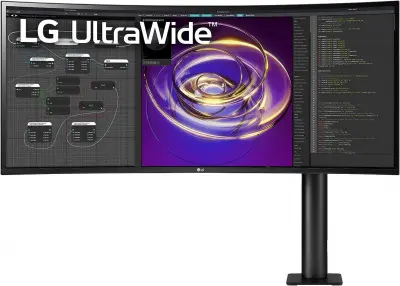 Монитор LG 34" UltraGear 34WP88CN-B черный IPS LED 21:9 HDMI M/M матовая HAS Piv 300cd 178гр/178гр 3440x1440 75Hz FreeSync DP UW USB 10.2кг