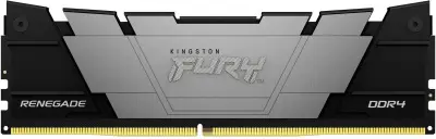 Память DDR4 16GB 3200MHz Kingston KF432C16RB12/16 Fury Renegade Black RTL Gaming PC4-25600 CL16 DIMM 288-pin 1.35В dual rank с радиатором Ret