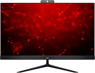 Моноблок IRU Агат 315 23.8" Full HD i5 10400 (2.9) 8Gb SSD256Gb UHDG 630 Free DOS GbitEth WiFi BT 120W клавиатура мышь Cam черный 1920x1080 (RUS)