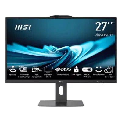 MSI Pro AP272 14M [9S6-AF8321-628] Black 27" {FHD i5-14400/8GB/512GB SSD/UHDG 770/KB+M/DOS}