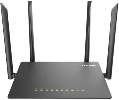 Роутер беспроводной D-Link DIR-815/RU/R4A AC1200 10/100BASE-TX/4G ready черный