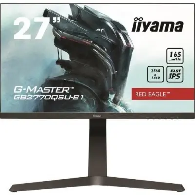 IIYAMA 27'' GB2770QSU-B1 {IPS 2560х1440 165Hz 0.5ms 400cd 178/178 1000:1 HDMI DisplayPort USB-Hub}