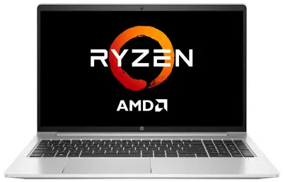 Ноутбук HP ProBook 455 G8 Ryzen 5 5600U 8Gb SSD256Gb AMD Radeon 15.6" IPS UWVA FHD (1920x1080) Windows 10 Professional 64 silver WiFi BT Cam 4535mAh (32N16EA)