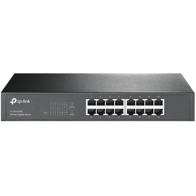Коммутатор/ 16-port Gigabit Desktop/Rackmount Switch, 16 10/100/1000M RJ45 ports, 13-inch steel case