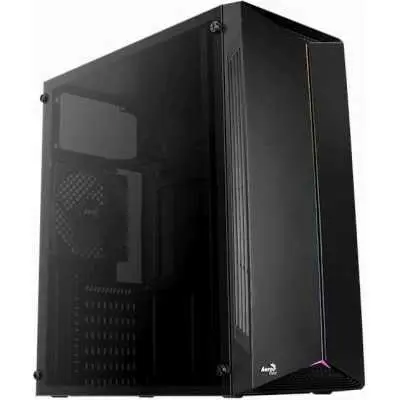Корпус MidiTower AeroCool Split-A (ATX/micro-ATX/mini-ITX, без БП 1x USB3.0, 2x USB2.0, 1x 12cm black fan) (4718009158047)