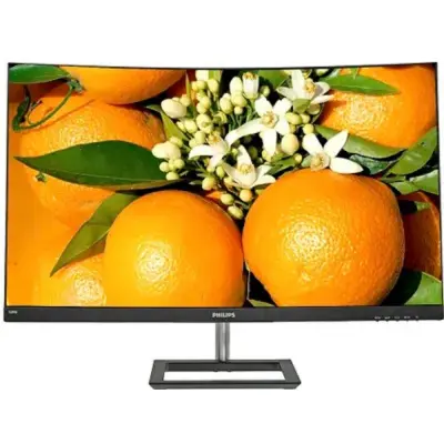 LCD PHILIPS 31.5" 328E1CA/00 черный {VA Curved 3840x2160 4ms 178/178 250cd 2500:1 2xHDMI2.0 DisplayPort1.2 MM}