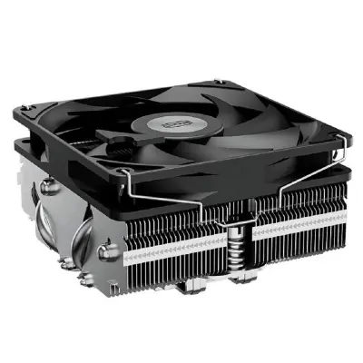 Кулер для процессора/ CPU Cooler PCCooler S815I Low profile (125W, 4pin PWM, 37mm, Al/Cu, 4x6mm, 1x75mm, 51.42 CFM, 39dBA, 2000~4000 RPM, S: LGA115X/20XX/1200/1700/1851 AMD3/AMD4, silver)