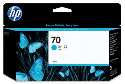 HP C9452A Картридж №70, Cyan {DJ Z2100/Z3100, (130 мл)}