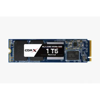 CBR SSD-001Tb-M.2-X26 Внутренний SSD- накопитель, серия "X", 1024Gb, M.2 2280, PCIe 4.0, 3D TLC NAND, R/W speed up to 7000/6500 MB/s, TBW 512