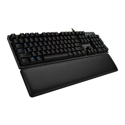 920-009329 Logitech Клавиатура G513 Tactile (GX Brown switches) механическая черный USB Multimedia for gamer LED (подставка для запястий)