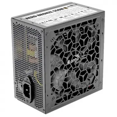 БП Aerocool AERO BRONZE 550W 90%, ATX v2.4, A.PFC, Fan 12cm, Japanese Capacitors>