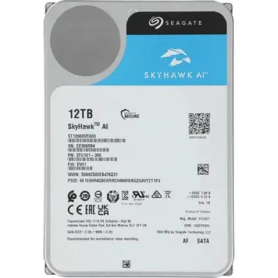 Жесткий диск Seagate 3.5" 12TB SATA-III SkyHawk AI ST12000VE003