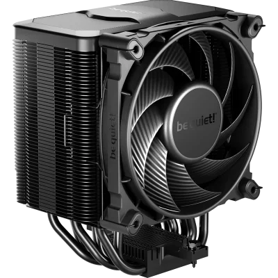 Кулер для процессора/ CPU Cooler be quiet! DARK ROCK 5 (210W, 4-pin PWM, 161mm, Al/Cu, 6x6mm, 1x120mm, 55CFM, 29.8dBA, 2100RPM, S: 1851/1700/1200/115X, AM5/AM4, black)