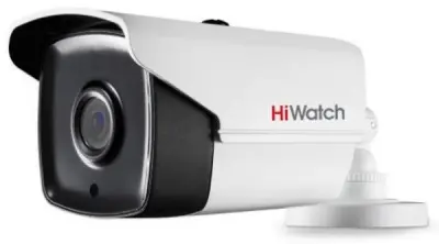 Камера видеонаблюдения аналоговая HiWatch DS-T220S (B) 6-6мм HD-CVI HD-TVI цветная корп.:белый (DS-T220S (B) (6 MM))