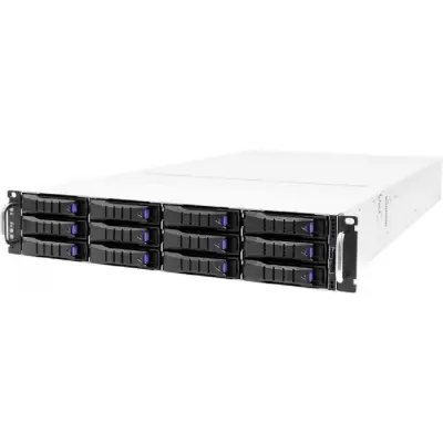 AIC XP1-S202A601 2U, 2xLGA-4189, 12x 3.5"/2.5" SAS/SATA hot-swap (EOB backplane), 2x 2.5" SATA hot-swap, 6x 6038 fan, Acbel 800W redundant power supply platinum, A6 motherboard, DDR4 RDIMM x