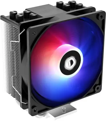 Устройство охлаждения(кулер) ID-Cooling SE-214-XT RGB Soc-AM5/AM4/1151/1200/1700 черный/белый 4-pin 16-27dB Al+Cu 180W 810gr Ret