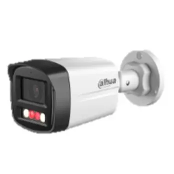 DAHUA DH-IPC-HFW1439TL1P-A-IL-0360B Уличная цилиндрическая IP-видеокамера SmartDualLight 4Мп, 1/2.9” CMOS, объектив 3.6мм, обнаружение людей, микрофон, ИК 30м, LED 20м, IP67, металл/пластик