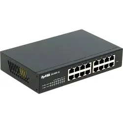 GS1900-16 Интеллектуальный коммутатор Gigabit  Ethernet с 16 разъемами RJ-45