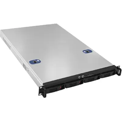 Exegate EX264267RUS Серверный корпус Exegate Pro 1U660-HS04 <RM 19",  высота 1U, глубина 660, без БП, 4xHotSwap, USB>
