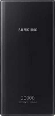 Мобильный аккумулятор Samsung EB-P5300 20000mAh 3A QC PD 25W 1xUSB темно-серый (EB-P5300XJRGRU)