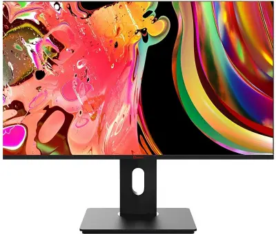 Монитор Pinebro 27" MF-2703AD черный IPS LED 5ms 16:9 HDMI M/M матовая HAS Piv 1000:1 250cd 178гр/178гр 1920x1080 75Hz VGA DP FHD 4.55кг