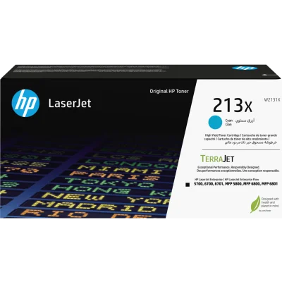 Тонер-картридж/ HP 213X Cyan High Yield Original LaserJet Toner Cartridge