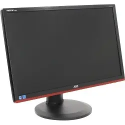 LCD AOC 24" G2460PF черный(красный) с поворотом экрана {TN FreeSync 1920x1080@144Hz 1ms 170/160 350 cd 1000:1 D-sub DVI HDMI DisplayPort USB2.0x4 2Wx2 }