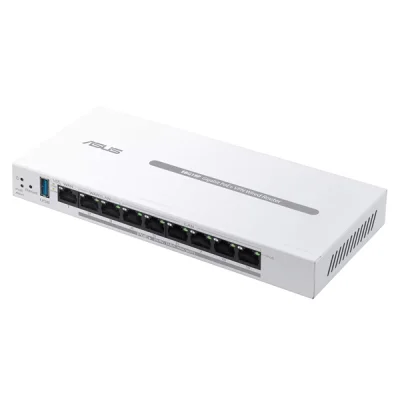 свитч ASUS EBG19P//9-Port Gigabit PoE+ VPN Wired Router