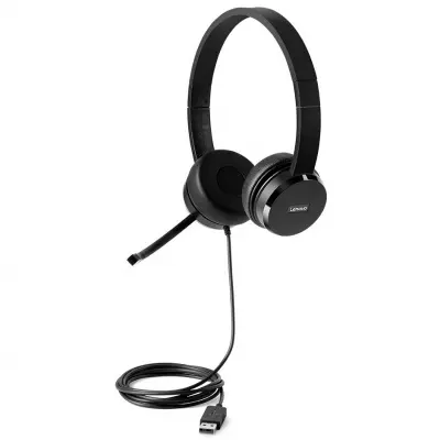 Lenovo 100 [4XD0X88524] Stereo USB Headset