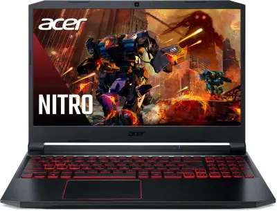 Ноутбук Acer Nitro 5 AN515-55-795H Core i7 10750H 8Gb SSD512Gb NVIDIA GeForce RTX 3050 4Gb 15.6" IPS FHD (1920x1080) Eshell black WiFi BT Cam (NH.QB0ER.004)