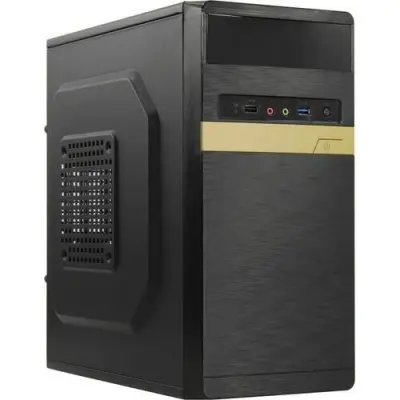 Exegate EX286837RUS Корпус Minitower ExeGate BAA-105U (mATX, без БП, 1*USB+1*USB3.0, HD аудио, черный)