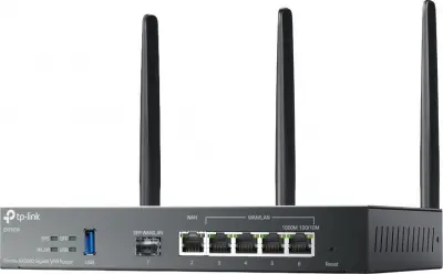 Межсетевой экран TP-Link Omada ER706W AX3000 10/100/1000BASE-TX/SFP черный