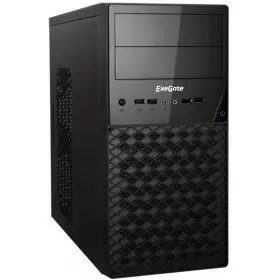 Exegate EX278425RUS Корпус Minitower Exegate QA-413U Black, mATX, , 3*USB+1*USB3.0, Audio